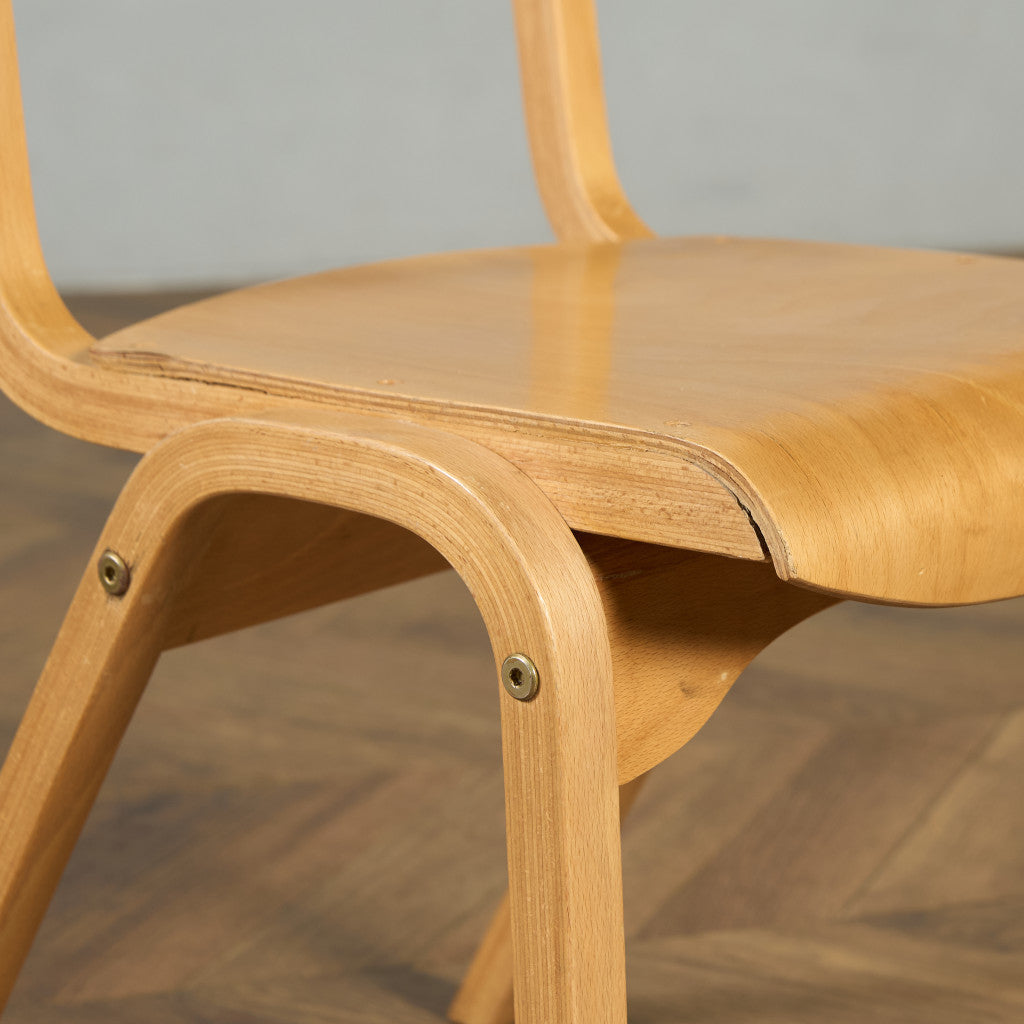 ヴィンテージ スタッキング スクールチェア