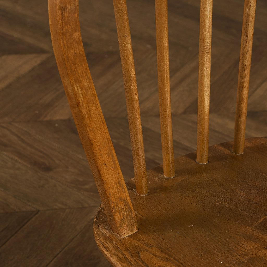 ヴィンテージ 4本 スポーク フープバックチェア