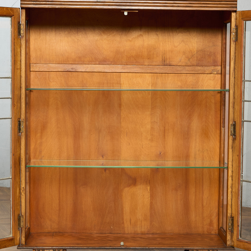 英国 クラシック キュリオケース 飾り棚 #90094