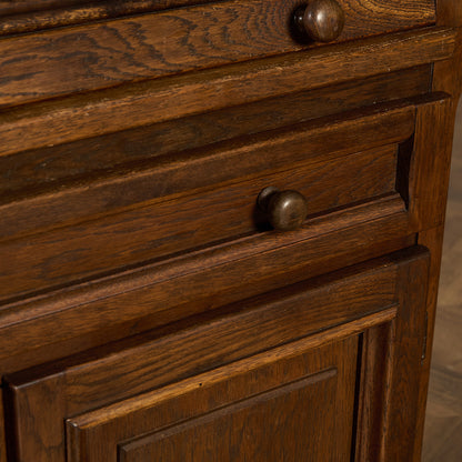 英国 クラシック ロールトップ ライティング ビューロー