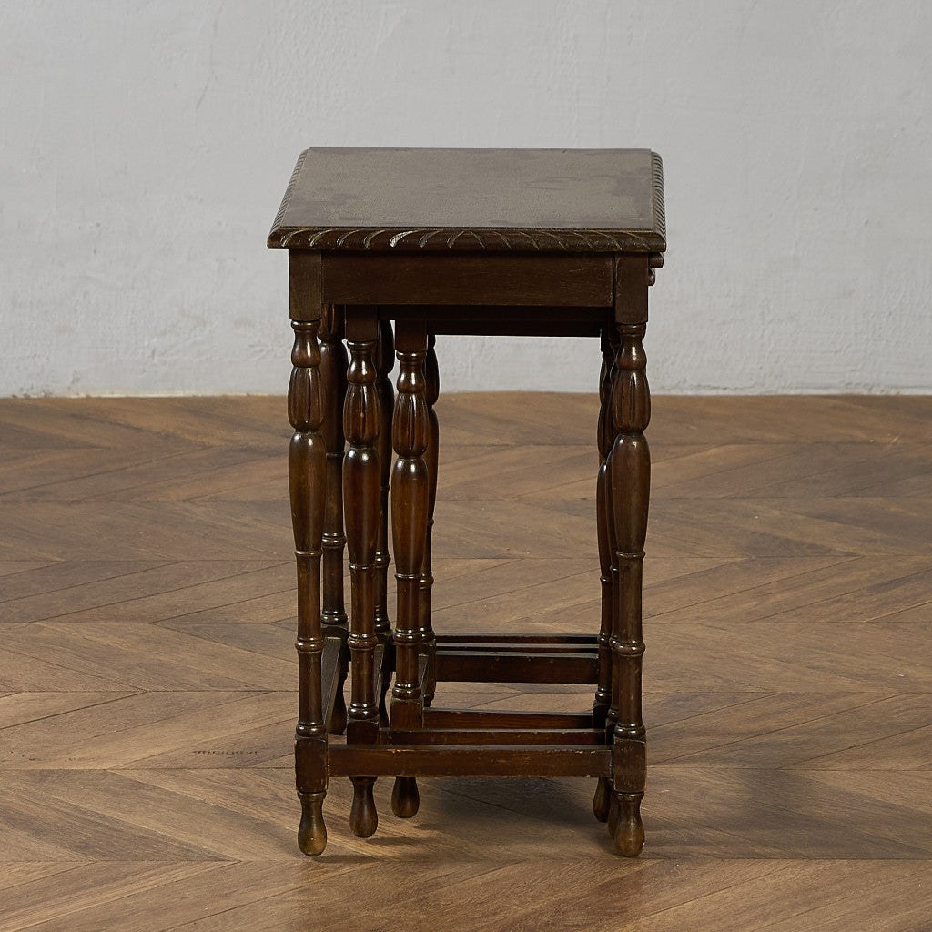 英国 クラシック オーク ネストテーブル #97318