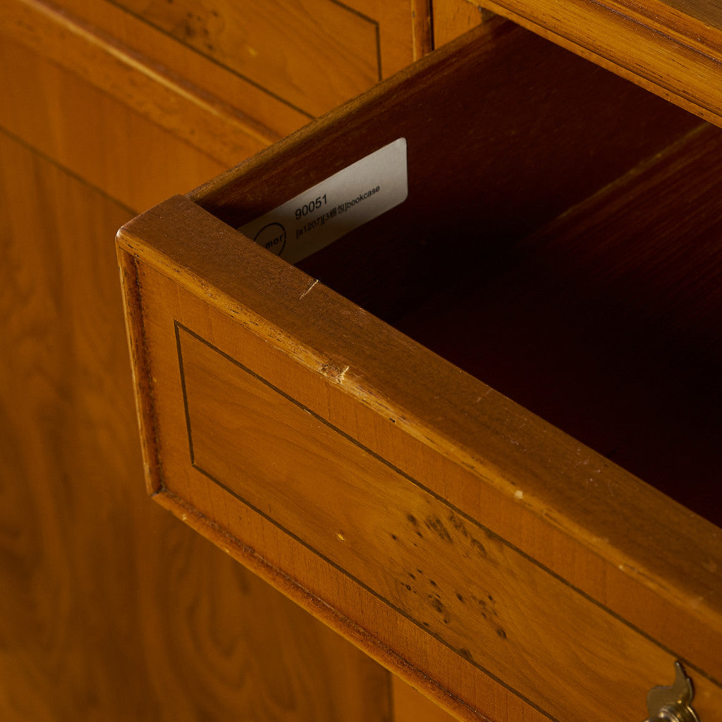 英国 クラシック エドワーディアン ブックケース 食器棚 #90051