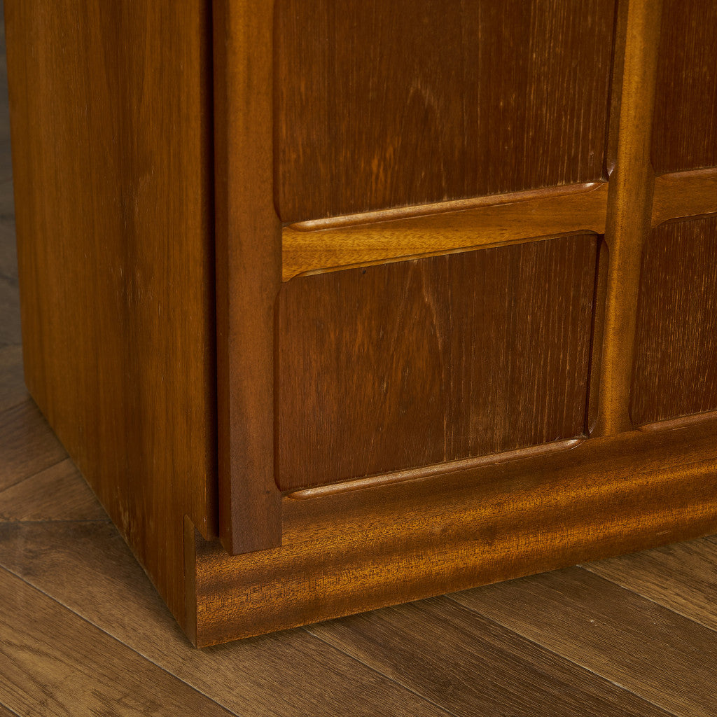 ネイサン Nathan 十字扉 ヴィンテージ ミュージックキャビネット サイドボード #89830