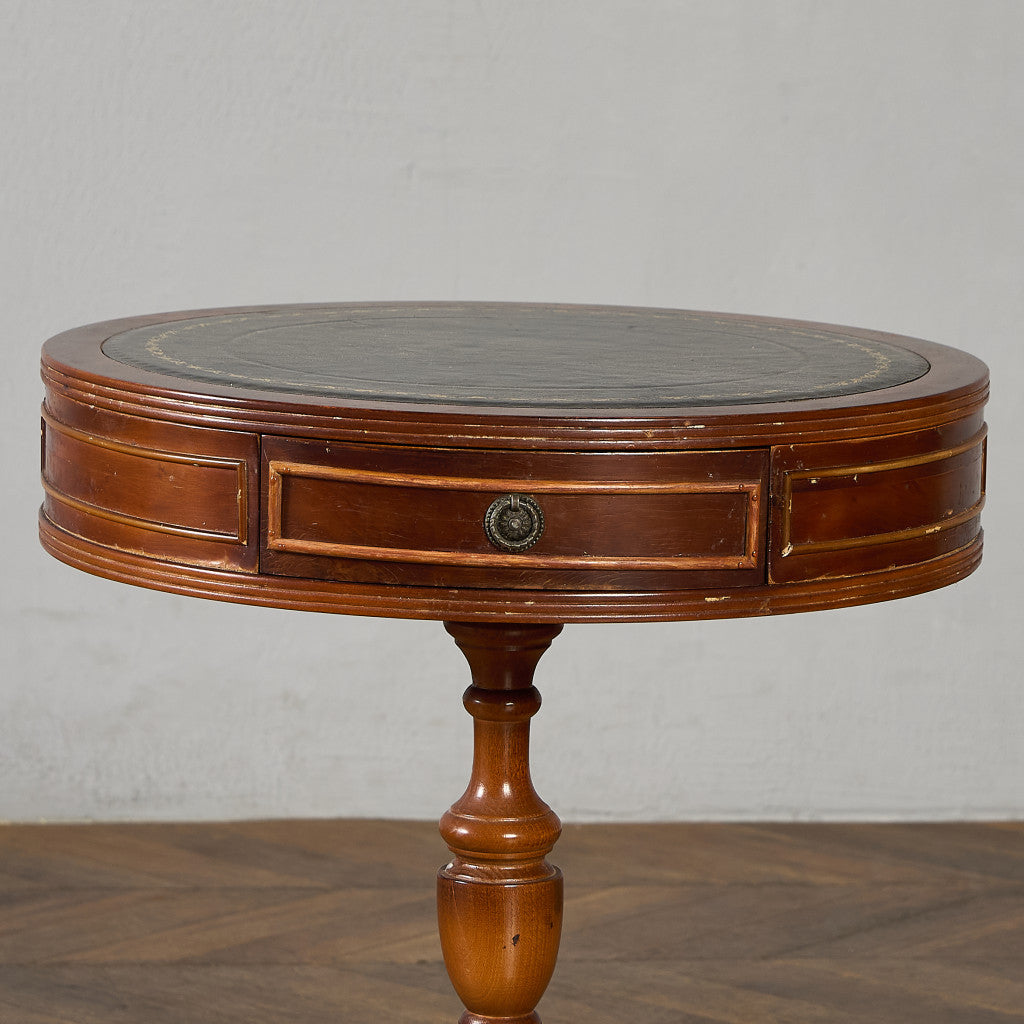 英国 クラシック リージェンシー様式 ドラムテーブル #97362 – camori