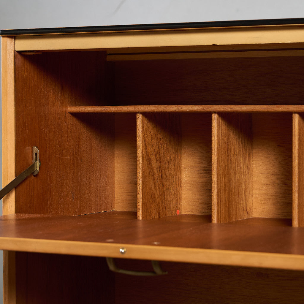 ヴィンテージ ナロー ブックケース