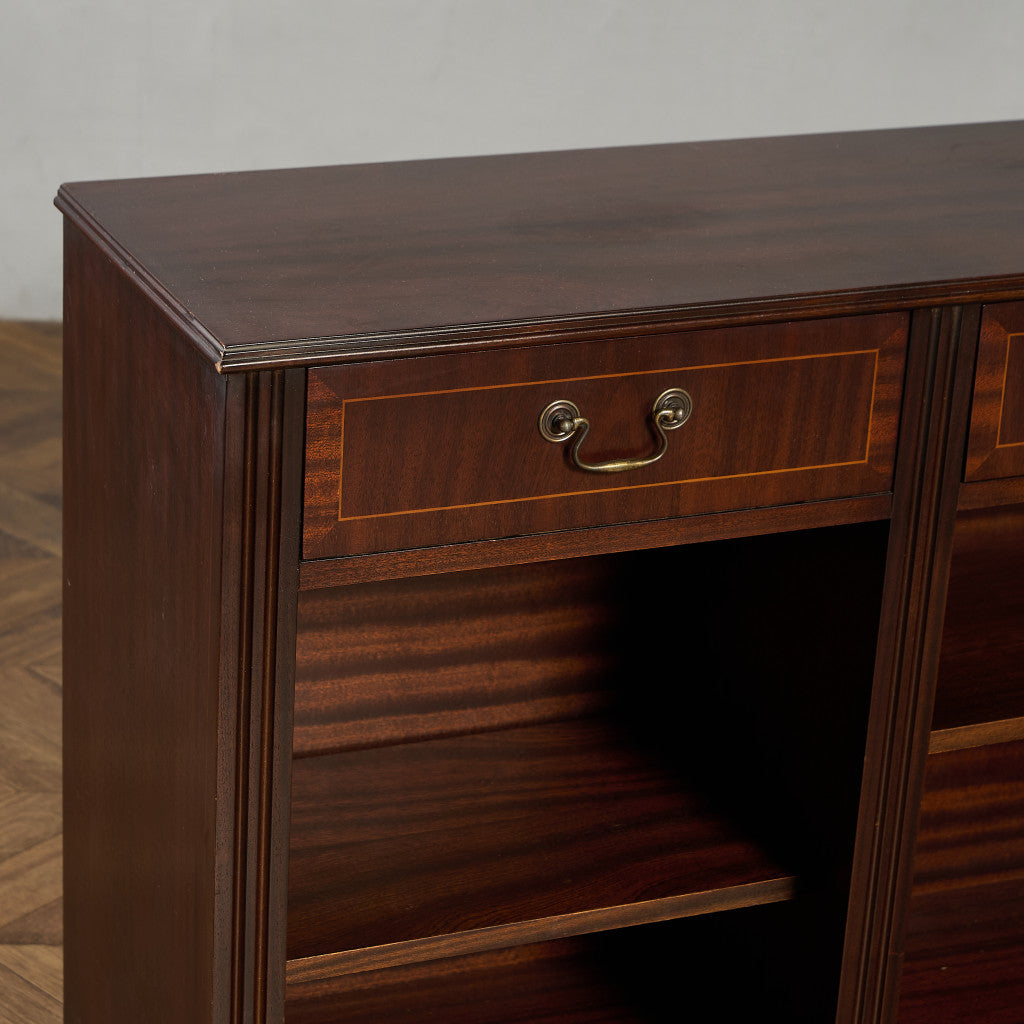 英国 クラシック ワイド オープンシェルフ