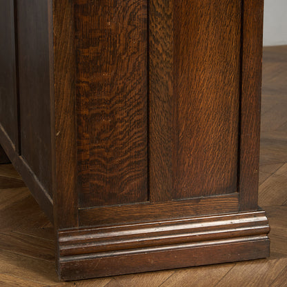 英国 クラシック オーク材 ブランケットボックス