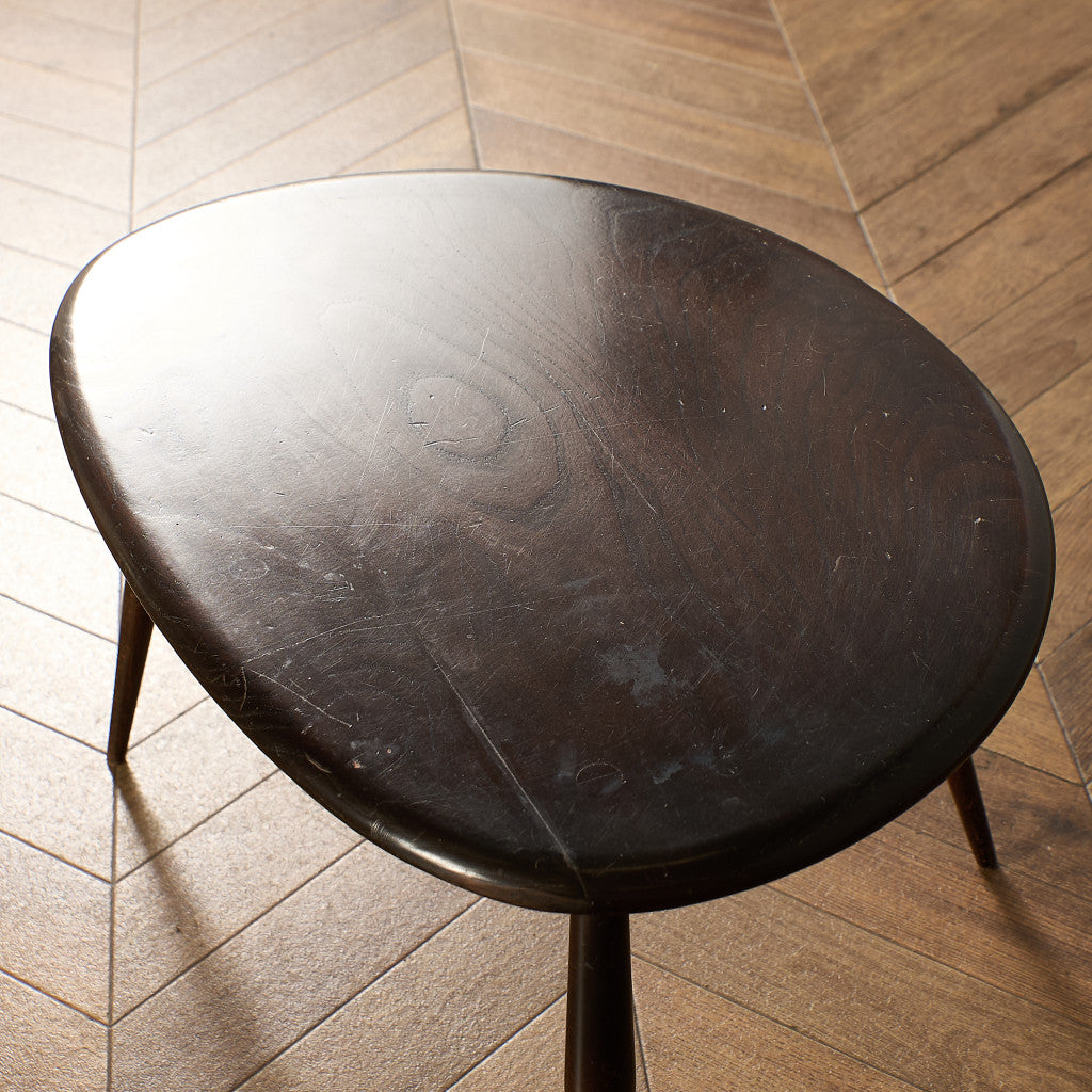 ヴィンテージ ネストテーブル ぺブルテーブル ブルーラベル