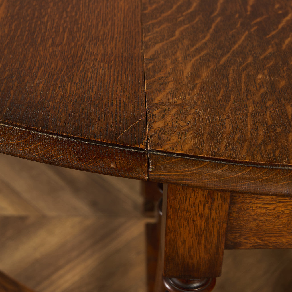 英国 クラシック ドロップリーフ ゲートレッグテーブル