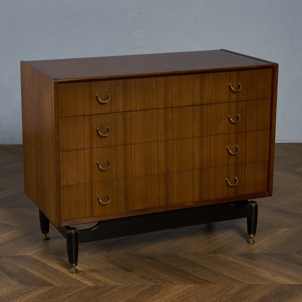 ジープラン G-PLAN Tola&black 4段 チェスト (GF08) #86981