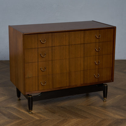 ジープラン G-PLAN Tola&black 4段 チェスト (GF08) #86981