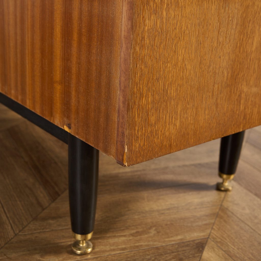 Chinese white ヴィンテージ ドレッシングチェスト 初期ゴールドラベル