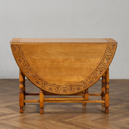 英国 クラシック ドロップリーフ ゲートレッグテーブル