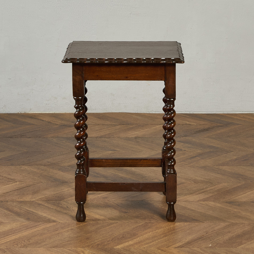 英国 クラシック バーリーシュガーツイスト サイドテーブル