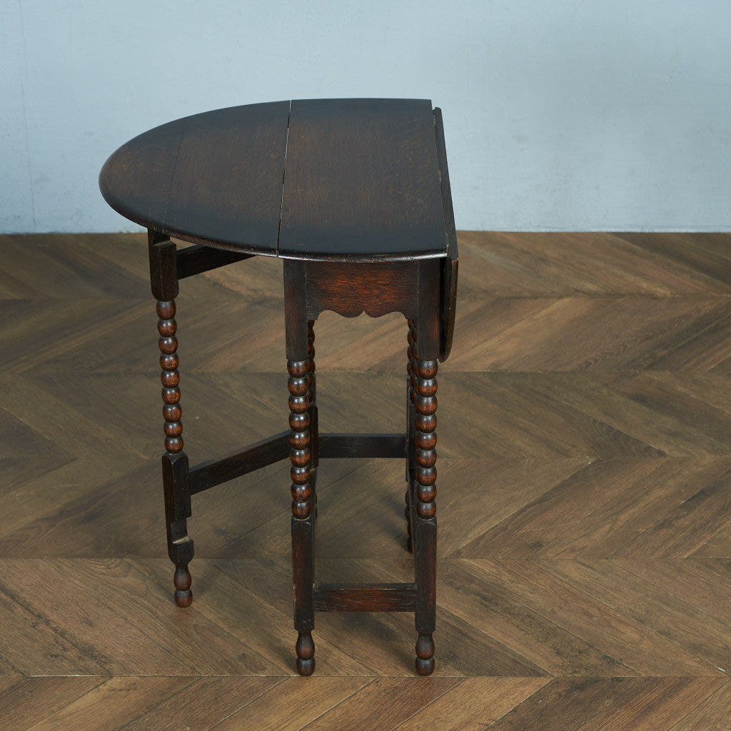 英国クラシック ドロップリーフ ゲートレッグテーブル