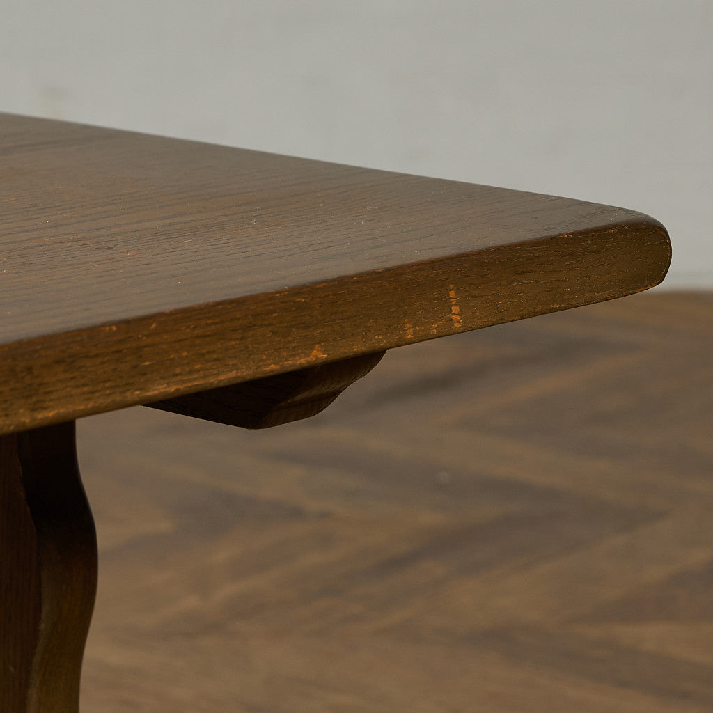 英国 クラシック オーク材 センターテーブル サイドテーブル