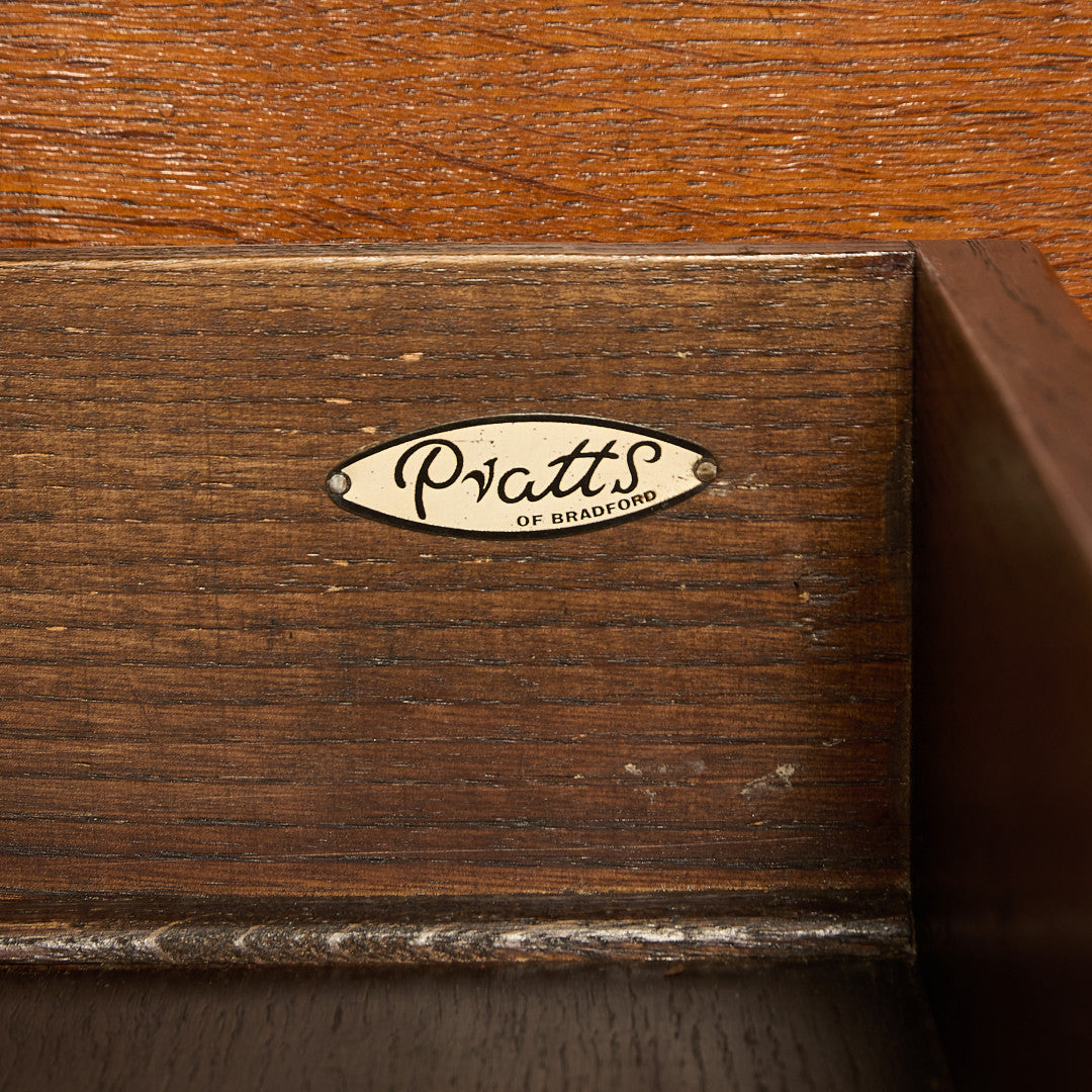 Pratts オーク材 ウェルシュドレッサー カップボード