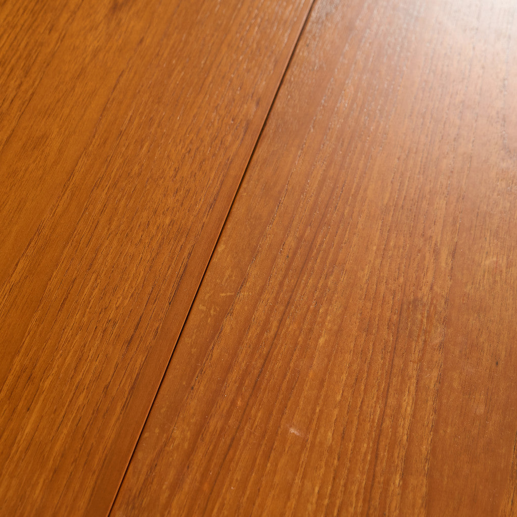 エクステンション ラウンド ダイニングテーブル 天板再塗装済み