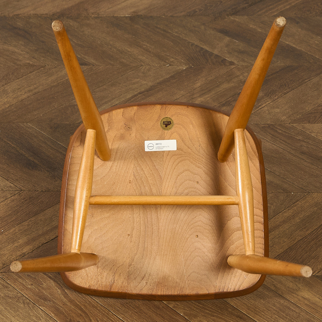 アーコール ERCOL ヴィンテージ 4本 スポーク フープバックチェア ラウンドゴールドラベル #89772