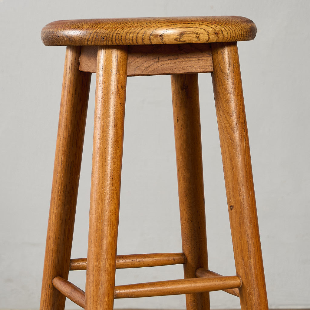 イギリス ヴィンテージ ハイ スツール
