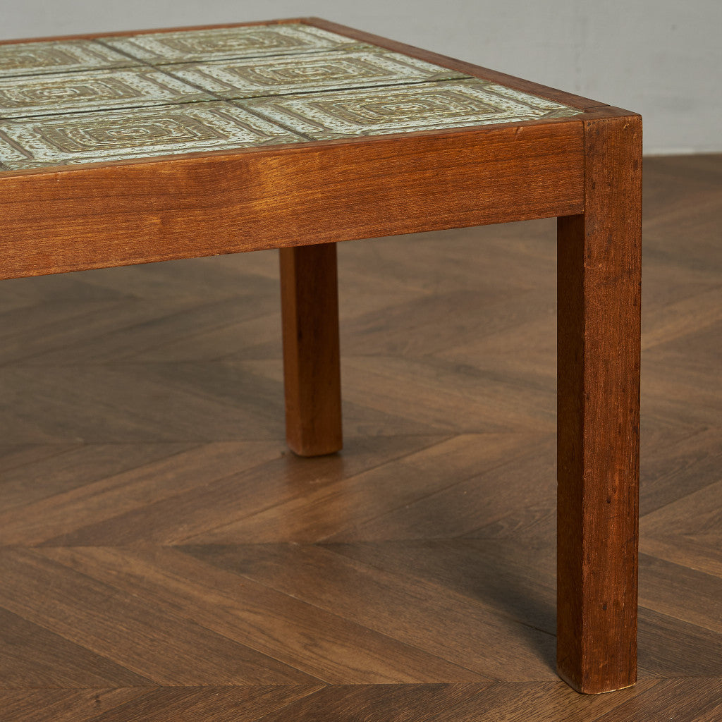 デンマーク製 タイルトップ コーヒーテーブル