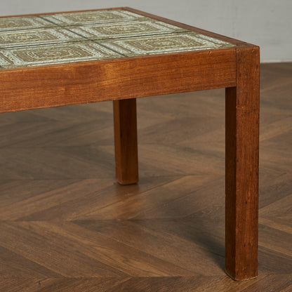 デンマーク製 タイルトップ コーヒーテーブル