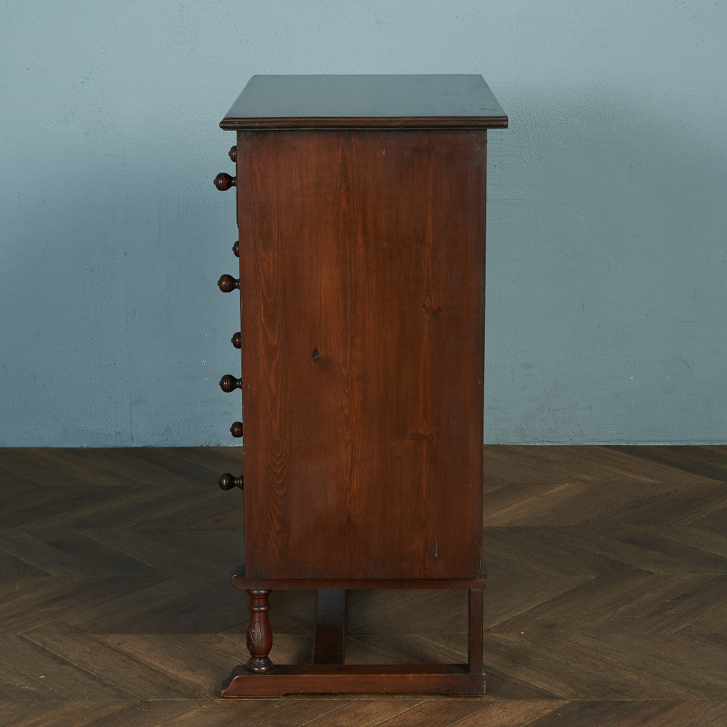 アーコール ERCOL オールドコロニアル 4段トールチェスト #82102