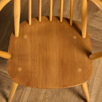 ヴィンテージ ゴールドスミス アームチェア ラウンドゴールドラベル