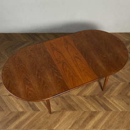 ヴィンテージ エクステンション オーバルダイニングテーブル