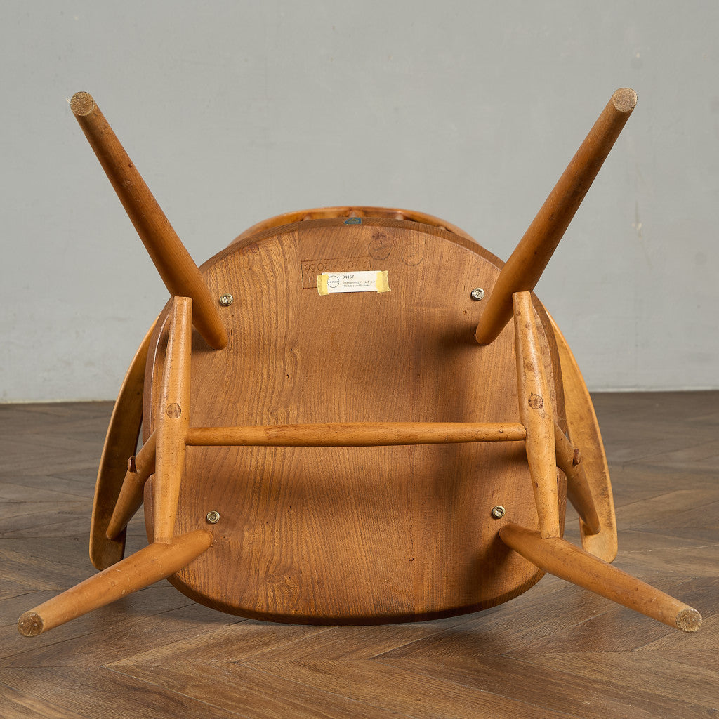 アーコール ERCOL ヴィンテージ クエーカー アームチェア ブルーラベル #94157
