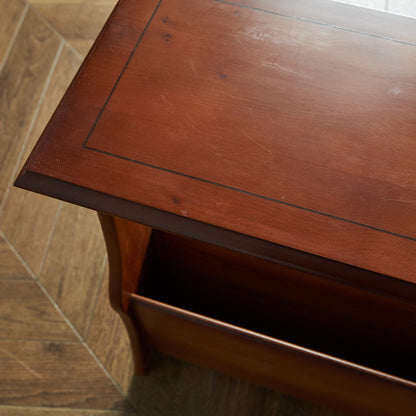 英国クラシック マガジンラック / サイドテーブル #85424