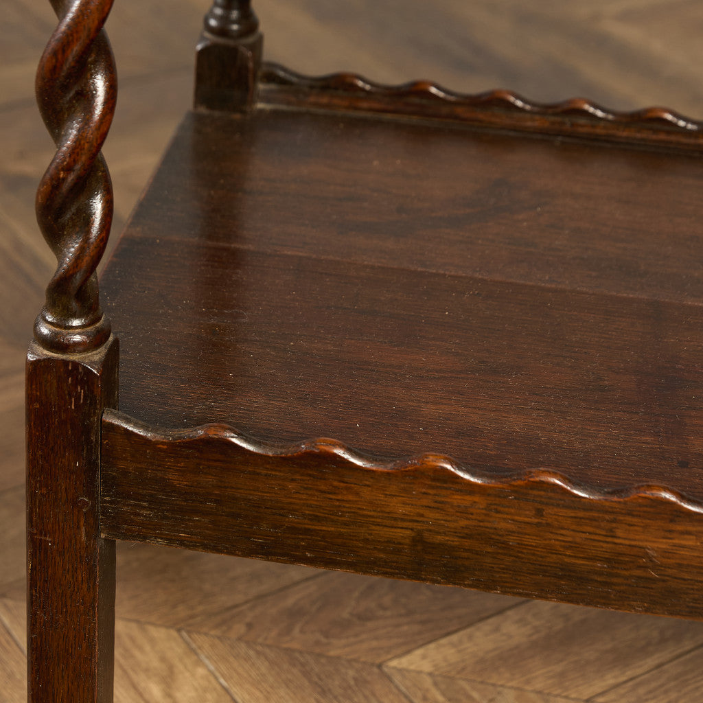 英国 アンティーク ティー トロリー