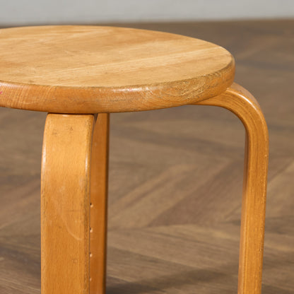 デンマーク LEIKA ヴィンテージ ベントウッド スツール