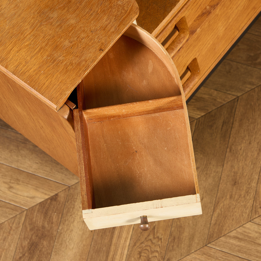 Chinese white ヴィンテージ ドレッシングチェスト ドレッサー 初期ゴールドラベル