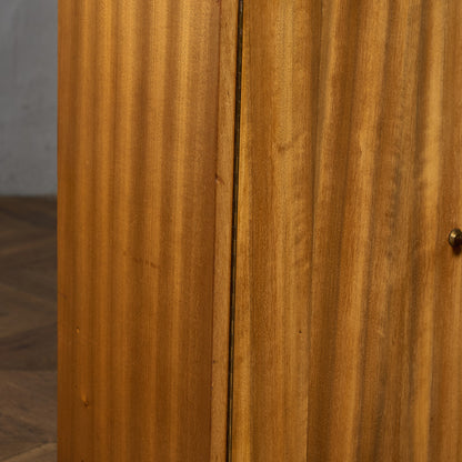 Cumbrae ヴィンテージ ナロー ガラス ブックケース 食器棚