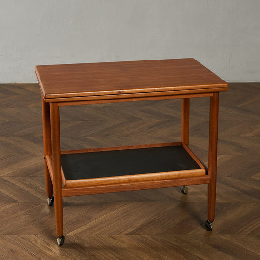 英国 ヴィンテージ ターンリーフ ティートロリー