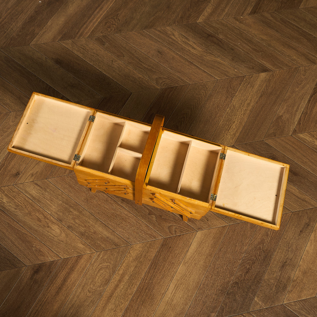 英国 ヴィンテージ ソーイングボックス