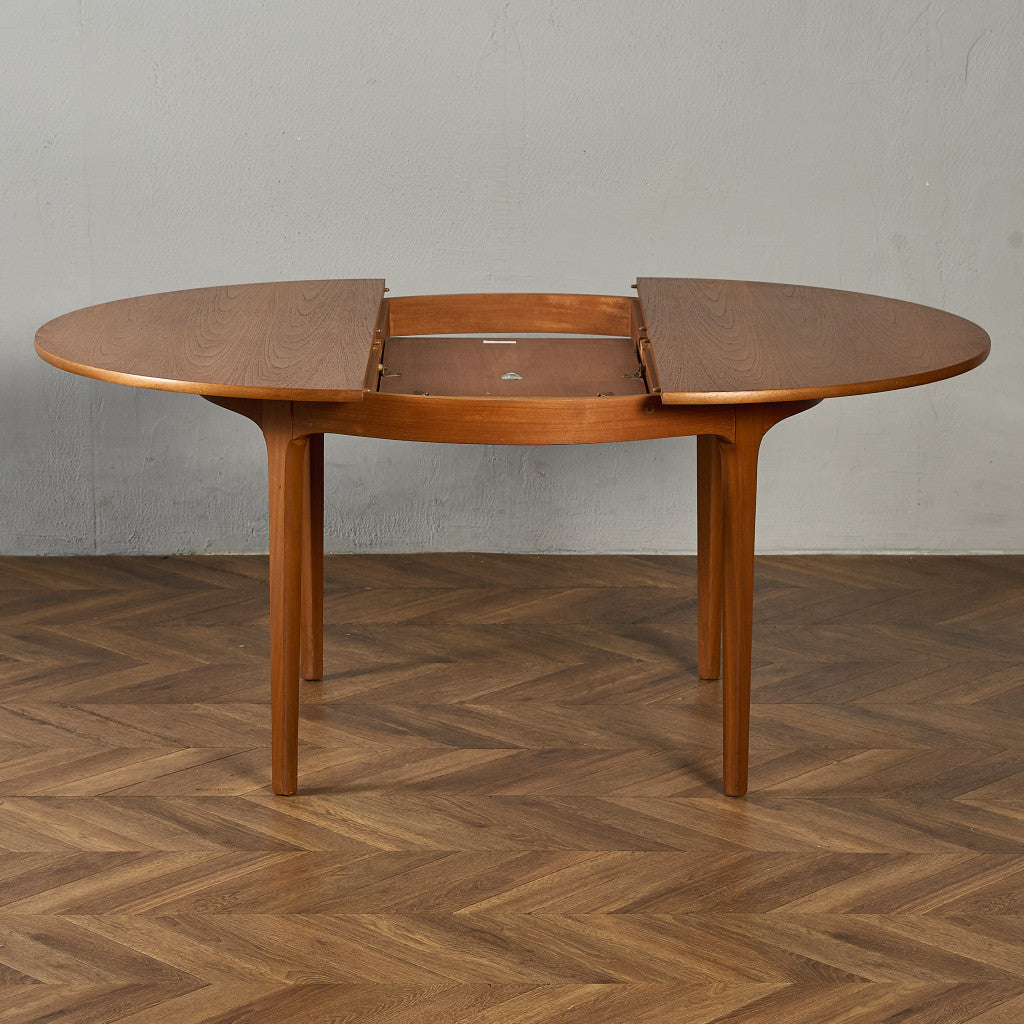 エクステンション ラウンド ダイニングテーブル