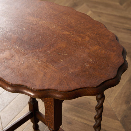 英国 クラシック バーリーシュガーツイスト サイドテーブル