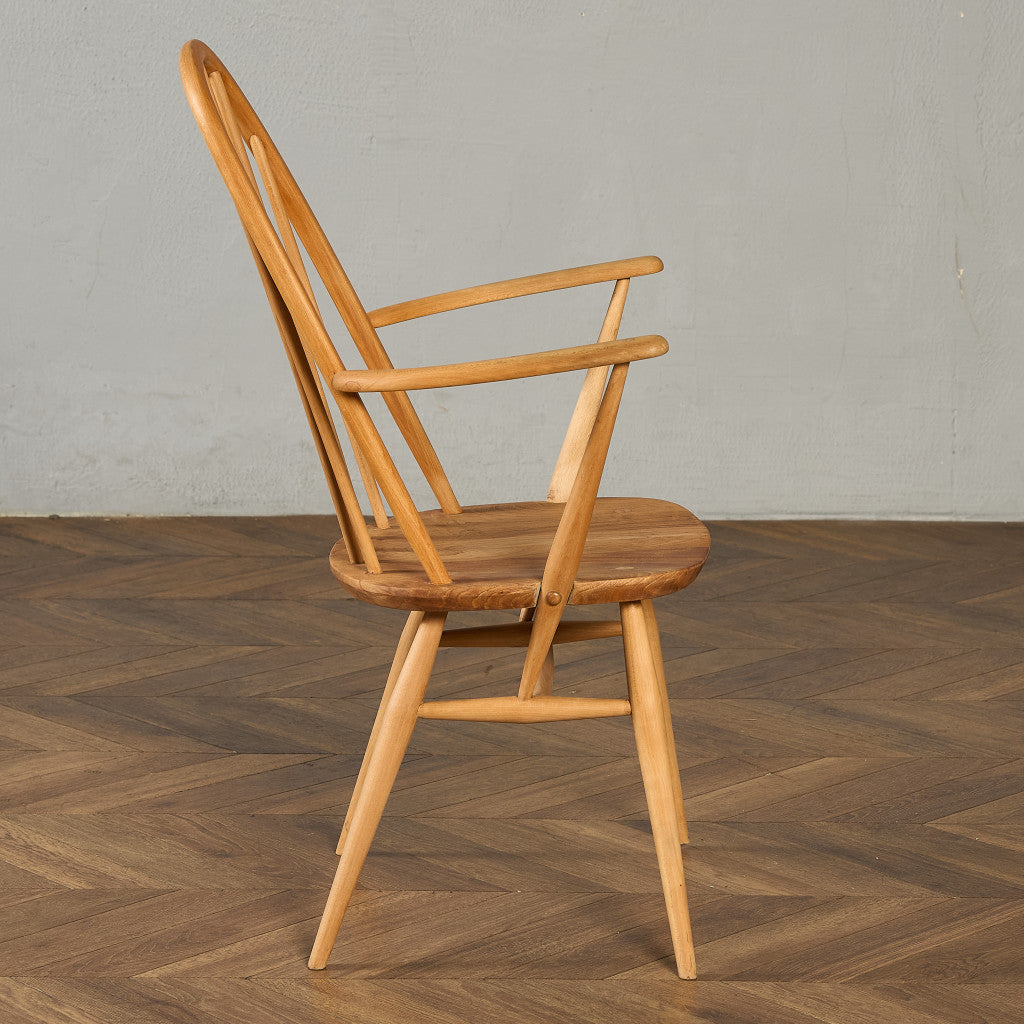 アーコール ERCOL ヴィンテージ クエーカー アームチェア ブルーラベル