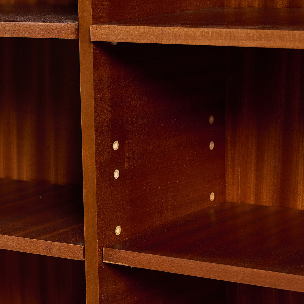 ヴィンテージ ナロー オープン ブックケース