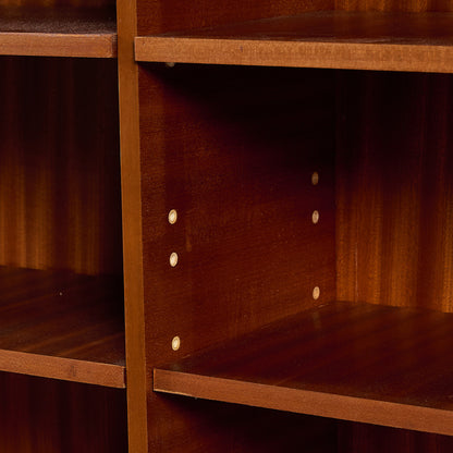 ヴィンテージ ナロー オープン ブックケース