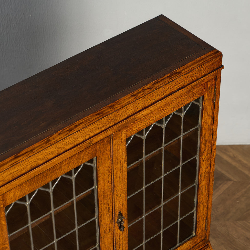 英国 クラシック ビューロー ブックケース デスク