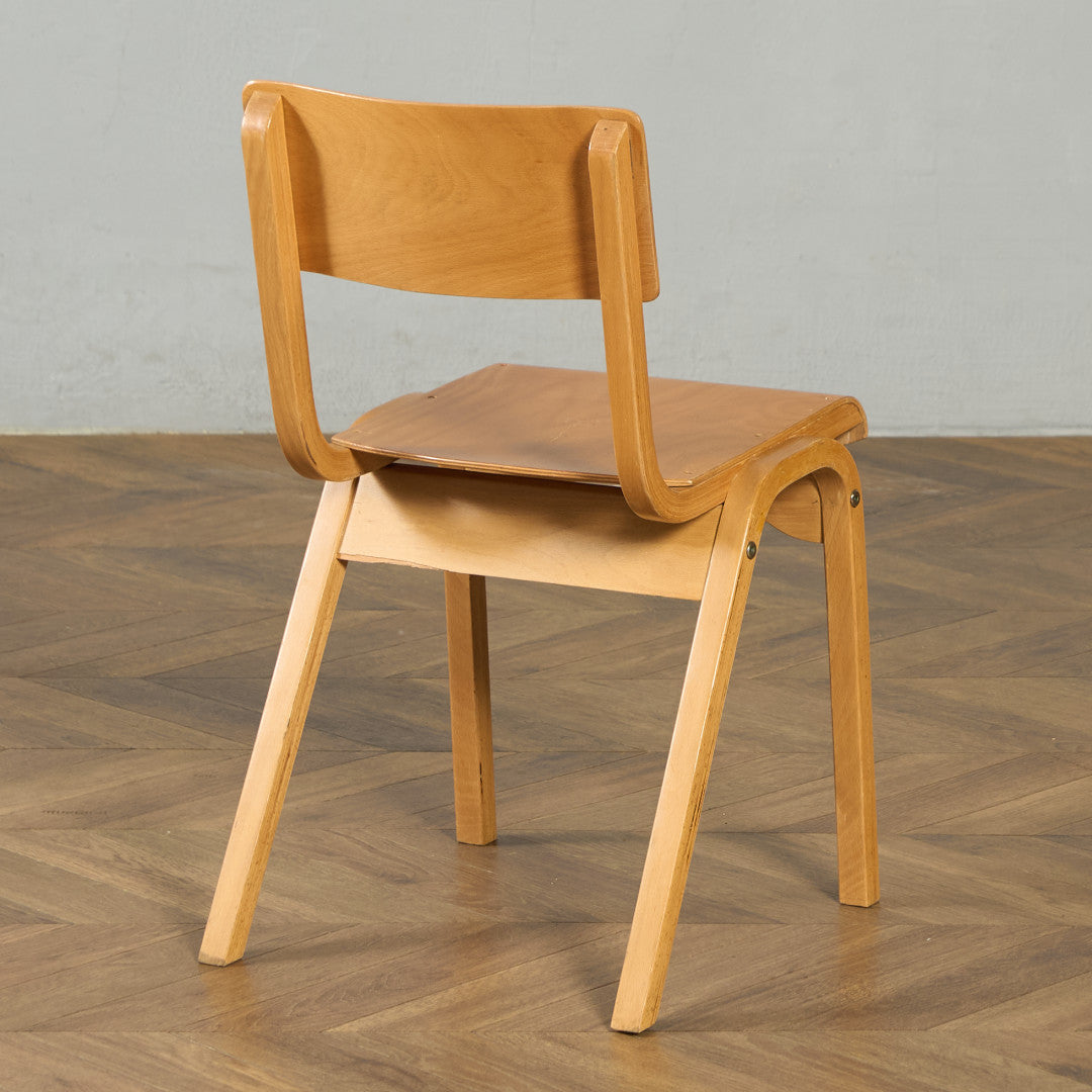 ヴィンテージ スタッキング スクールチェア