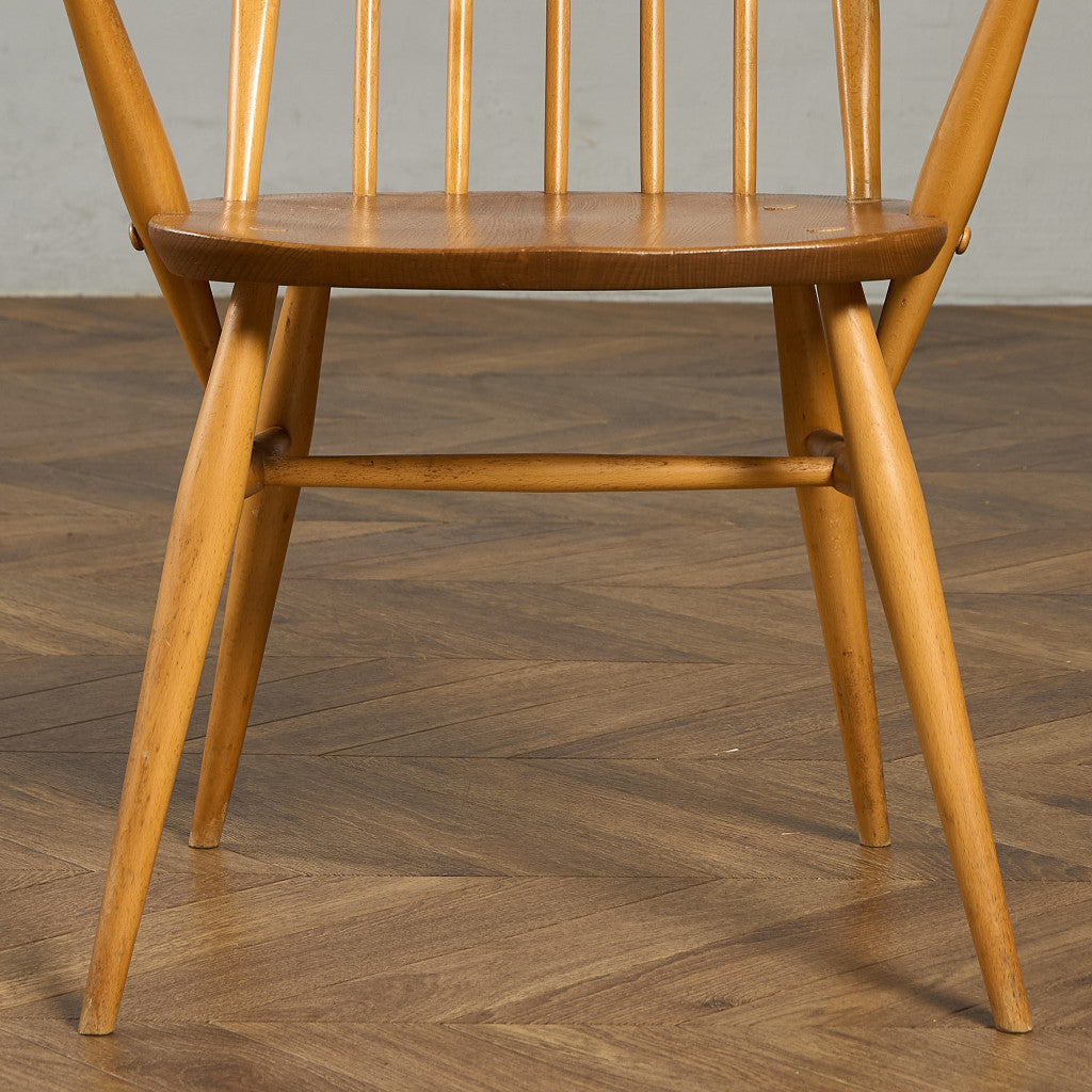アーコール ERCOL ヴィンテージ クエーカー アームチェア ブルーラベル #89762