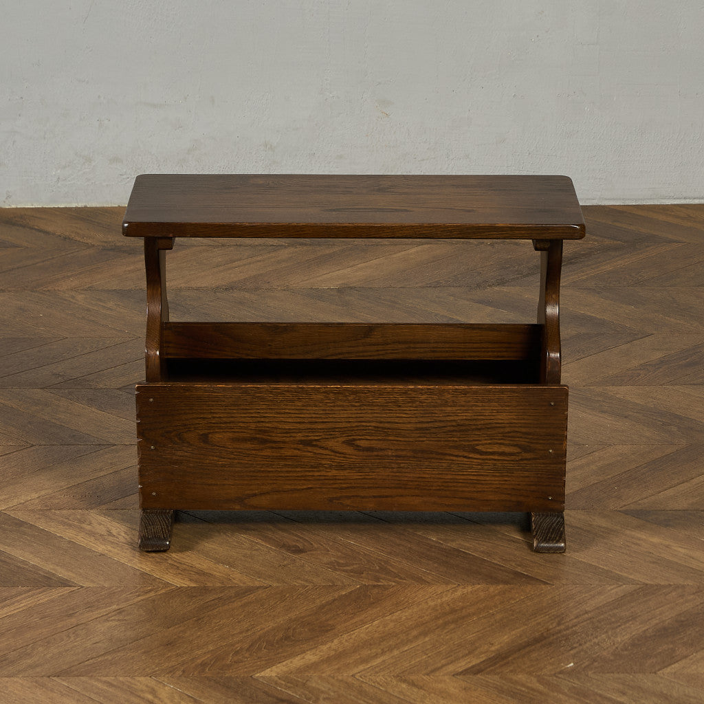 英国 クラシック マガジンラック サイドテーブル