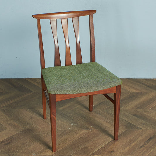 英国ヴィンテージ ダイニングチェア / 座面張替え済み