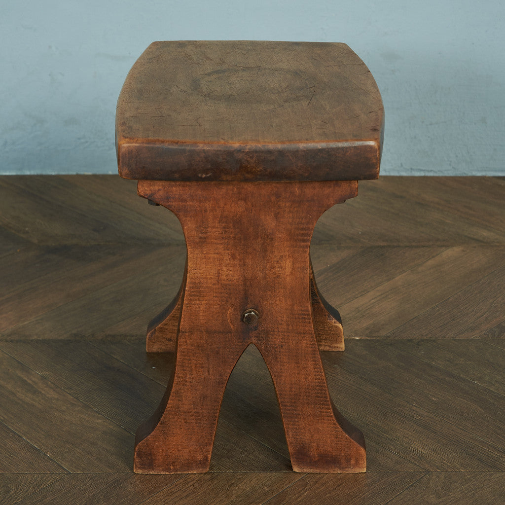 British antique milking stool #81722