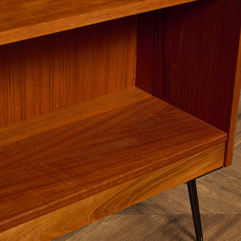 ヴィンテージ ブックシェルフ カスタム アイアンヘアピンレッグ