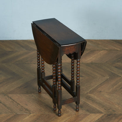 英国クラシック ドロップリーフ ゲートレッグテーブル